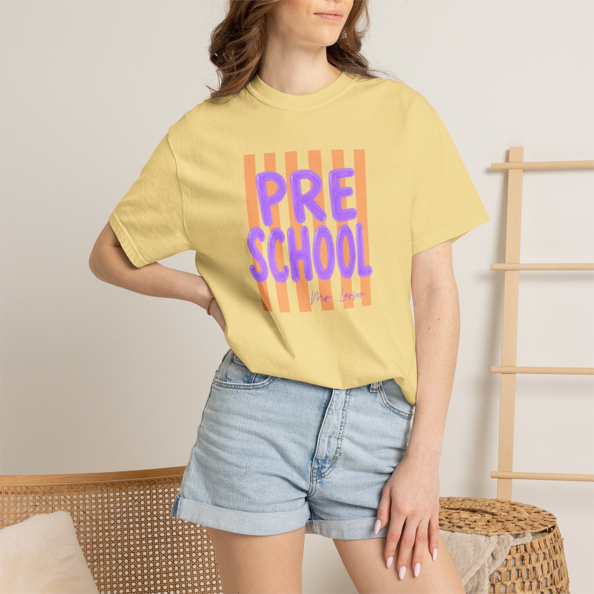 Personalized School Team Teacher Tee | Custom Name Graphic T-Shirt