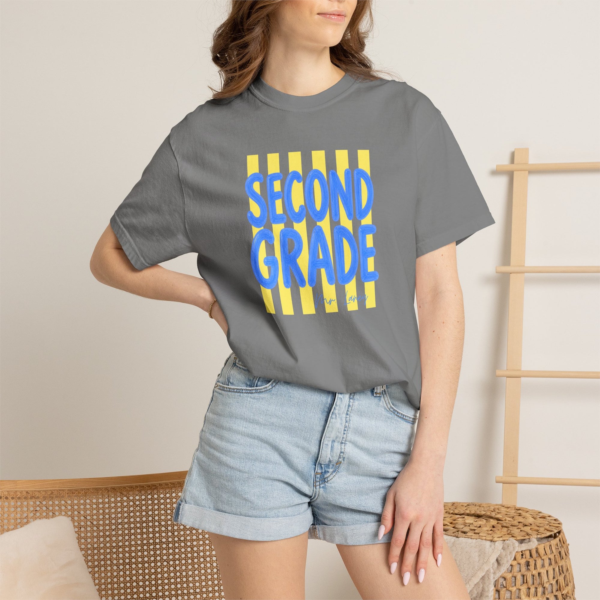 Personalized School Team Teacher Tee | Custom Name Graphic T-Shirt