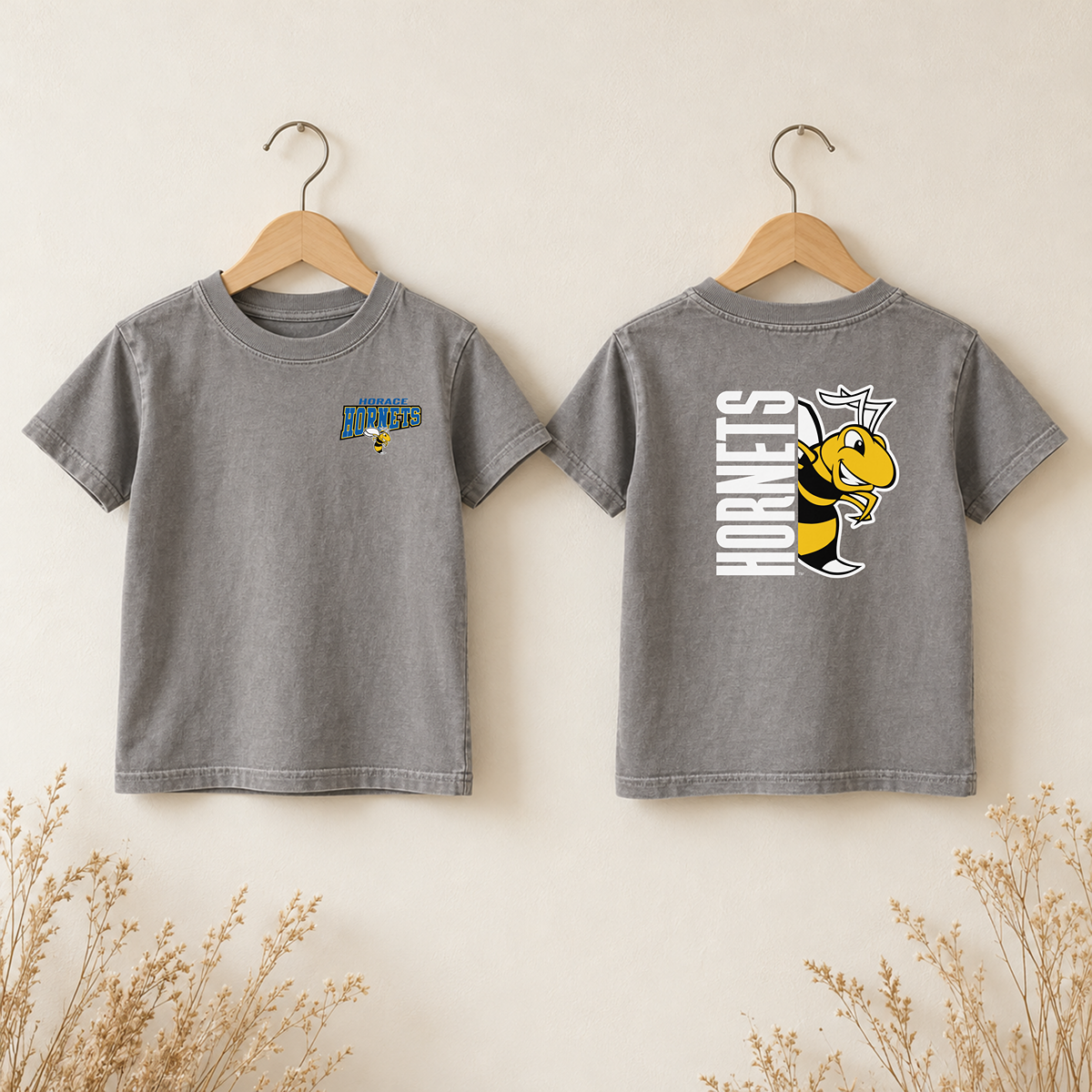 Horace Hornets Youth Front & Back | T-Shirts, Crewneck & Hoodie