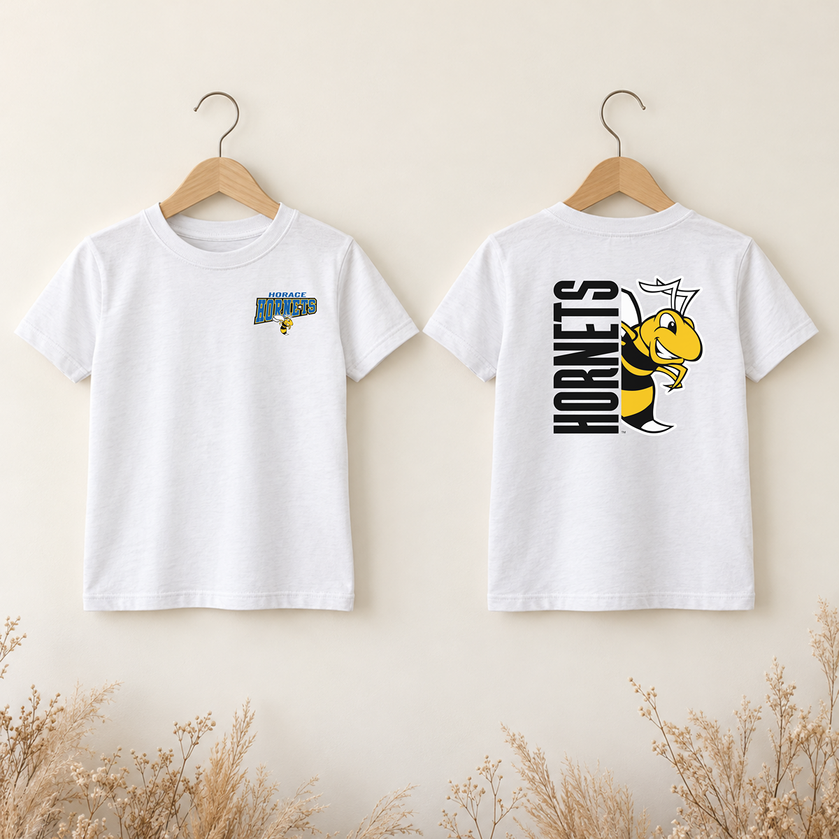 Horace Hornets Youth Front & Back | T-Shirts, Crewneck & Hoodie