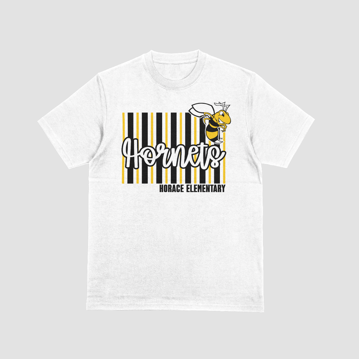 Horace Hornets Youth Personalized Spirit Tee | Bella + Canvas