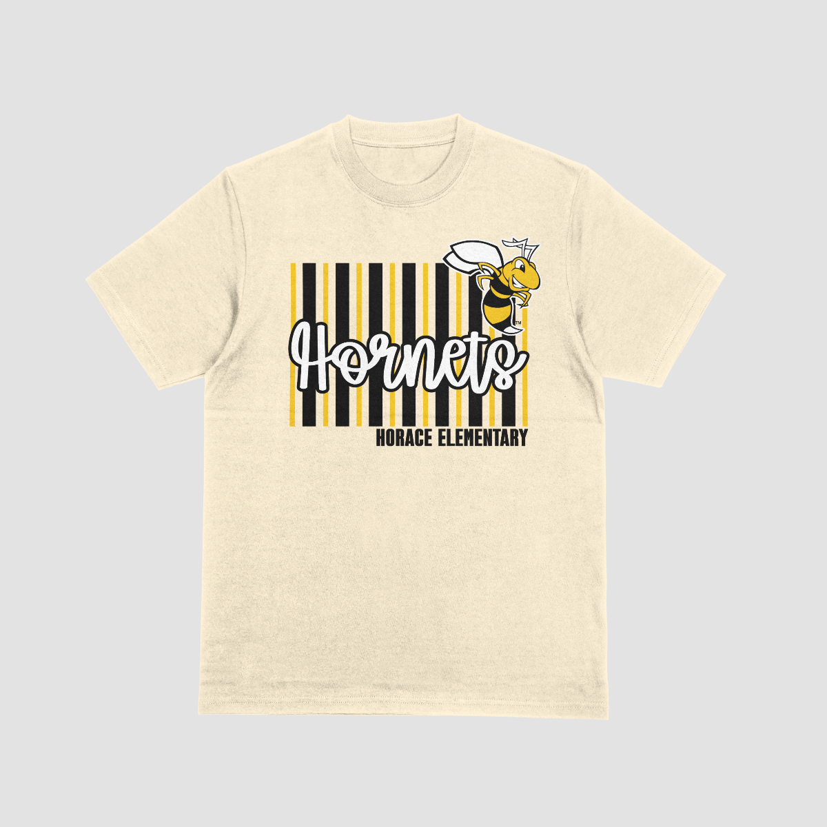 Horace Hornets Youth Personalized Spirit Tee | Bella + Canvas
