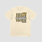 Meadowlark Leopard Striped Youth Tee, Fun Graphic Shirt for Kids, School Mascot Tshirt